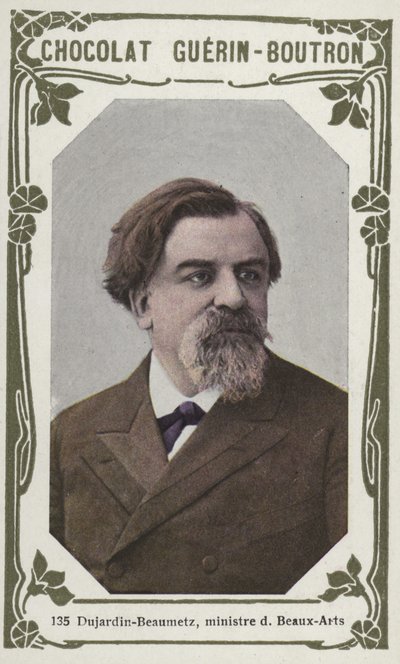 Dujardin-Beaumetz, Kunstminister von French School
