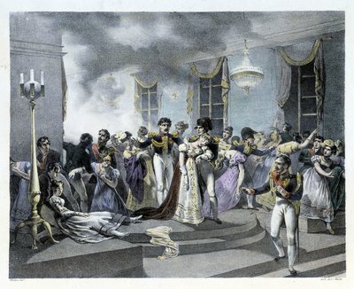 Während der Feier der Hochzeit Napoleons I. mit Marie Louise in der österreichischen Botschaft in Paris am 01.07.1810 brach ein Feuer aus. Es gab mehrere Todesfälle. Napoleon I. gründete später die Feuerwehr. von French School