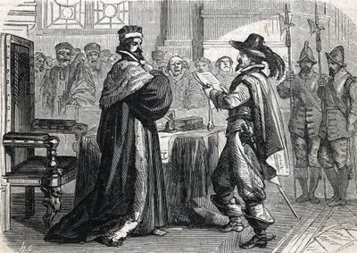 Achter Religionskrieg, Tag der Barrikaden - (Gravur) 1864 von French School