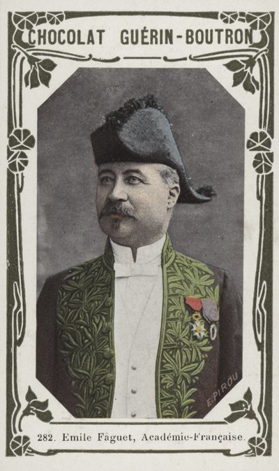 Emile Faguet, Académie Française von French School