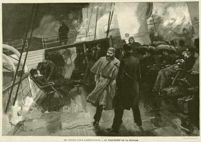 Auf dem Weg zur Ausstellung, Die Überquerung des Ärmelkanals von French School