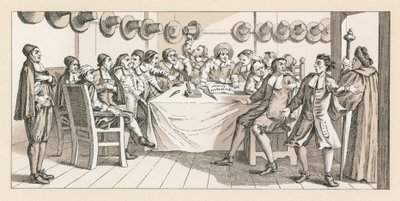 Englische Tracht von French School