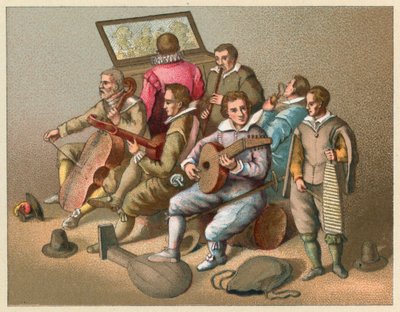 Europa XVII. Jahrhundert Kostüm von French School