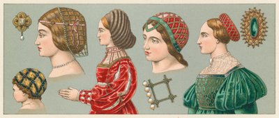 Europäisches Kostüm des XVI. Jahrhunderts von French School