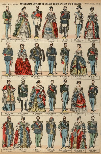 Europäische Königshäuser von French School