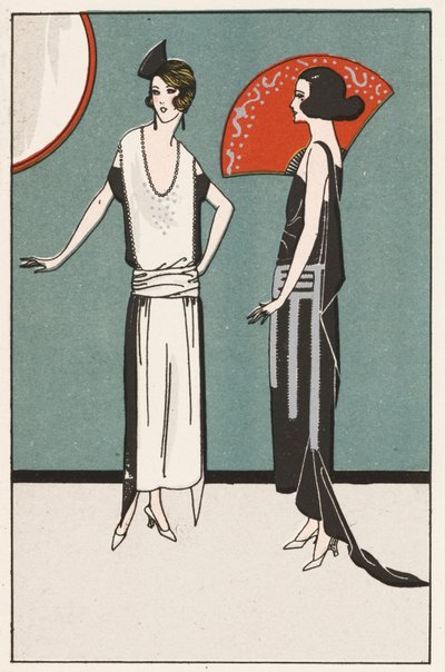 Abendgarderobe für Frauen von den Designern Madeleine und Madeleine von French School
