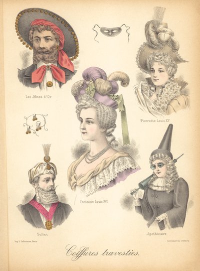 Außergewöhnliche Frisuren von French School
