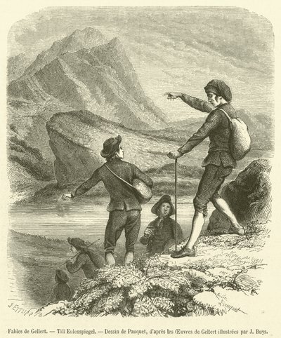 Fabeln von Gellert, Till Eulenspiegel von French School