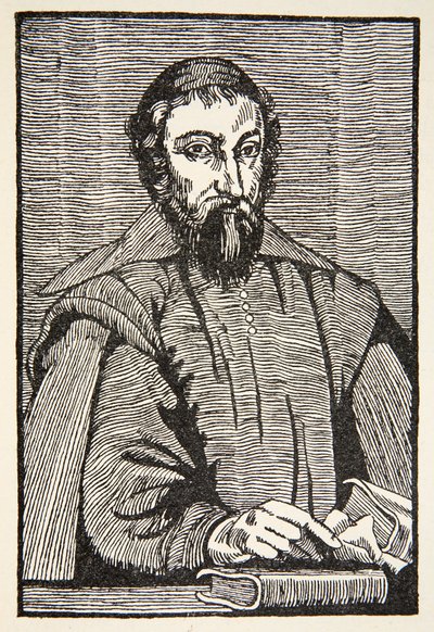 Fabri de Peiresc, Kopie von Boris Mestchersky, Illustration aus Histoire de la Nation Francaise, Sciences, Bände I & II, von Gabriel Hanotaux, 1924 von French School