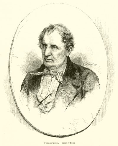 Fenimore Cooper (Gravur) von French School