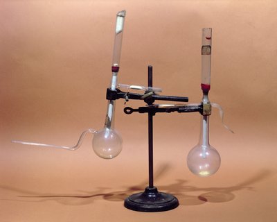 Erstes Filterrohr, entworfen von Dr. Charles Chamberland (1851-1908) (Glas) von French School