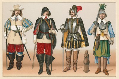 Frankreich XVI-XVII. Jahrhundert Kostüm von French School