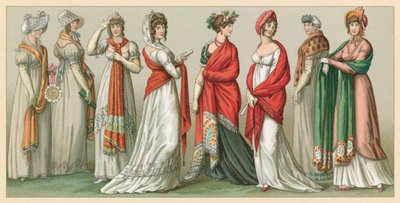 Französische Kostüme des XVIII.-XIX. Jahrhunderts von French School