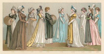 Frankreich XVIII. Jahrhundert Kostüm von French School