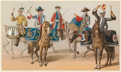 Kostüm Frankreich XVIII. Jahrhundert von French School