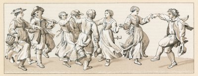 Kostüm des 17. Jahrhunderts in Frankreich von French School