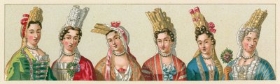 Frankreich XVII. Jahrhundert Kostüm von French School