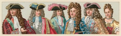 Frankreich XVII. Jahrhundert Kostüm von French School