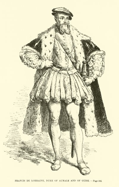 Franz von Lothringen, Herzog von Aumale und Guise von French School
