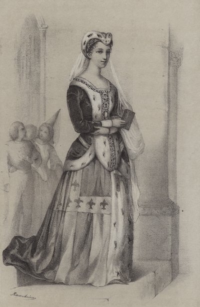 Francoise De Bretagne, Herzogin der Bretagne von French School