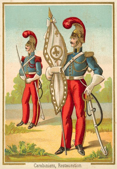 Französische Karabiniers der Restauration von French School