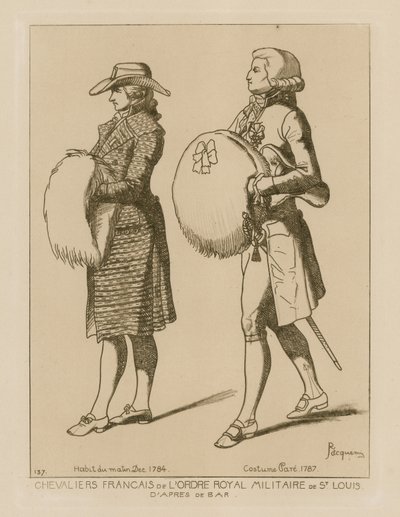 Französische Ritter des königlichen Militärordens von St. Louis von French School
