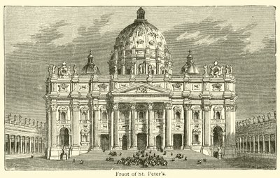 Fassade von St. Peter von French School