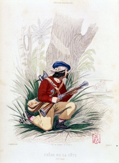 Frère de la côte (17. Jahrhundert) - in "Histoire des pirates et privateers de l