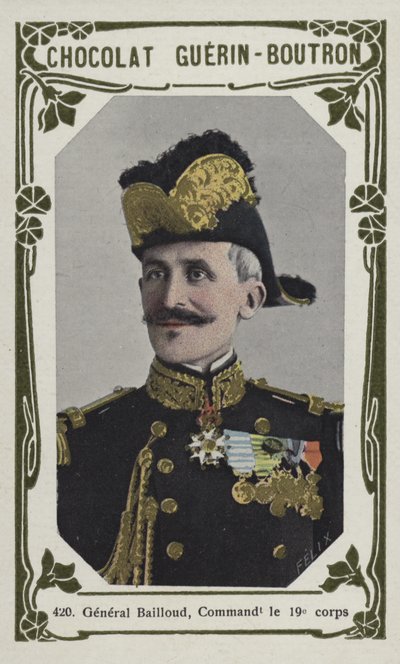 General Bailloud, Kommandant des 19. Korps von French School