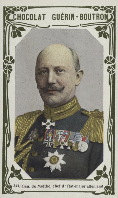 General von Moltke, deutscher Generalstabschef von French School