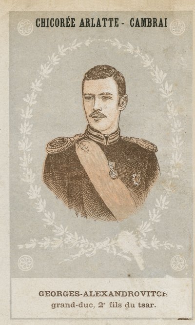 Georges Alexandrovitch, Großfürst, zweiter Sohn des Zaren von French School