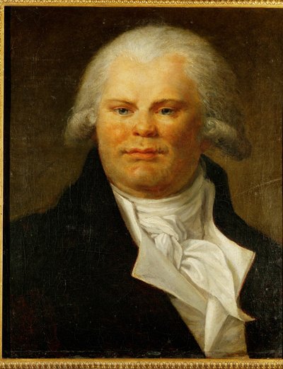 Georges Jacques Danton, Dichter und Revolutionär, hingerichtet von French School