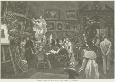 Großer Saal der Schönen Künste von French School