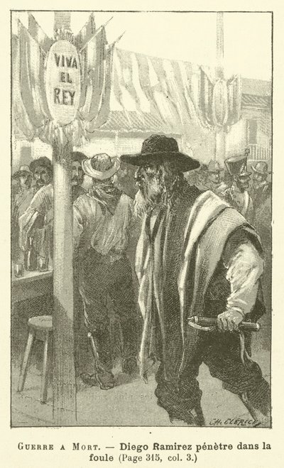 Krieg auf Leben und Tod (Stich) von French School