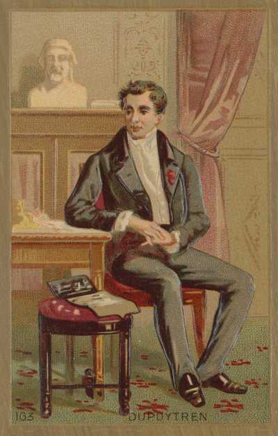 Guillaume Dupuytren, französischer Anatom und Militärchirurg von French School