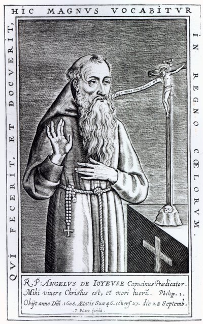 Henri, Herzog von Joyeuse, bekannt als Pater Angelus von French School