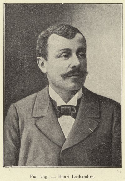 Henri Lachambre von French School