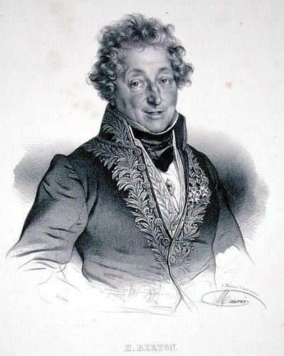 Henri Montan Berton (1767-1844), graviert von Francois Seraphin Delpech (1778-1825) von French School