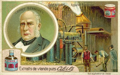 Henry Bessemer, Erfinder des Bessemer-Verfahrens von French School