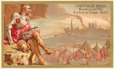 Heinrich IV. von Frankreich von French School