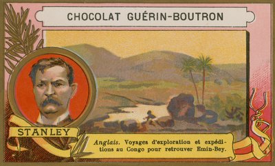 Henry Morton Stanley, britischer Entdecker des 19. Jahrhunderts von French School
