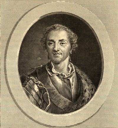 Hermann Maurice (1696-1750) Graf von Sachsen von French School