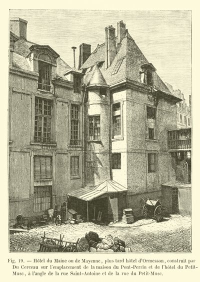 Hotel du Maine oder de Mayenne, später Hotel d