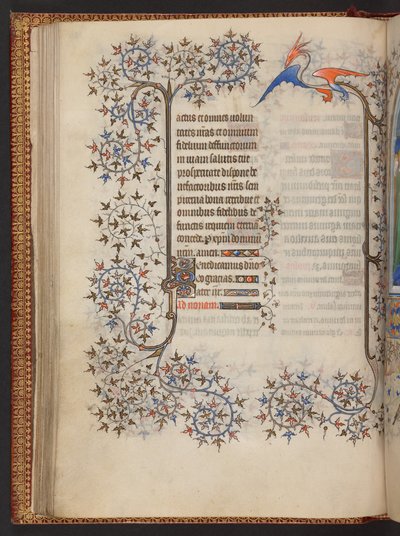 Stunden der Jungfrau, Stundenbuch, Add MS 32454 f.37v, Frankreich von French School
