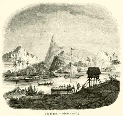 Insel Tahiti, Matavai-Bucht von French School