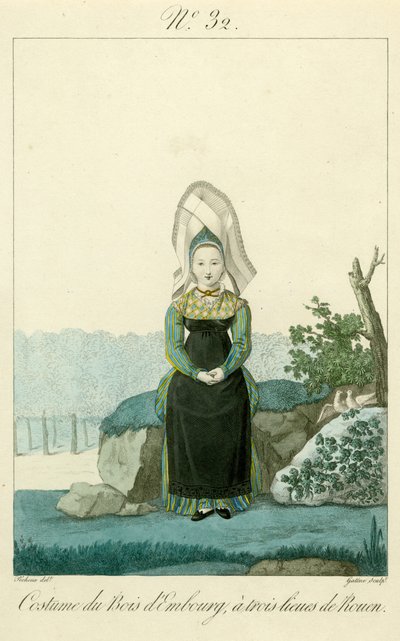 Illustration Nr. 32, Kostüm des Bois d