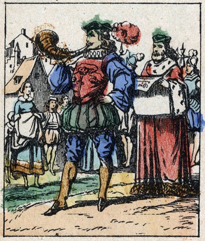 Illustration des Märchens „Aschenputtel oder Der kleine Glasschuh“ von Charles Perrault. Holzgravur von Imagery Pellerin - Epinal, sp. 19. Jahrhundert. von French School
