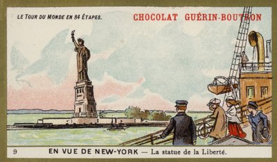 In Sichtweite von New York - die Freiheitsstatue von French School
