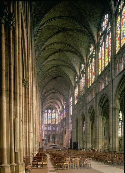 Innenansicht, Blick nach Osten von French School
