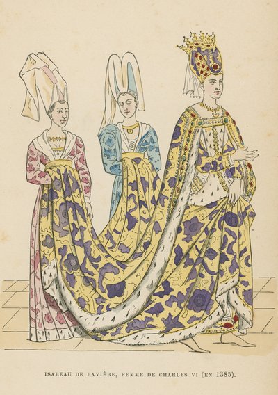 Isabeau von Bayern von French School